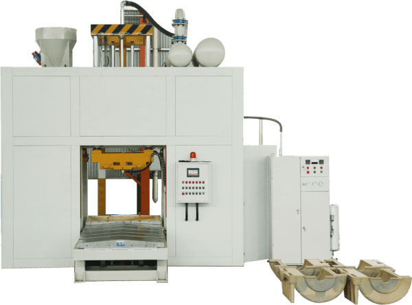 Cold-Box-Kernmaschine